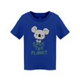 thumbnail image 1 of Koala Save The Planet Design T-Shirt Toddler -Image by Shutterstock,  3 Toddler, 1 of 2