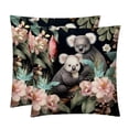 thumbnail image 1 of Koala Set - Decorative Pillows Covers, Velvet Throw Pillow Cases with Unique Patterns for Home Decor, 16x16, 18x18, 20x20 Inches, 2 Pack - Great for Various Occasions., 1 of 6