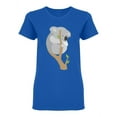 thumbnail image 1 of Koala Sleeps On Branches T-Shirt Women -Image by Shutterstock, Female Large, 1 of 2