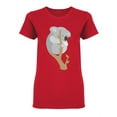 thumbnail image 1 of Koala Sleeps On Branches T-Shirt Women -Image by Shutterstock, Female Large, 1 of 2
