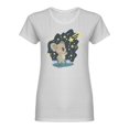 thumbnail image 1 of Koala, Starry Sky T-Shirt Women -Image by Shutterstock, Female XX-Large, 1 of 2