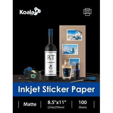 Printable White Sticker Paper - Walmart.com
