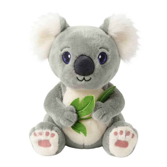Koala Stuffed Animal 11" Plush Toy Hold Leaves Gift Present Toys for Boys Birthday Graduation Gift Party Decoration