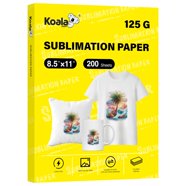 Koala 120g Sublimation Paper – 11x17 Inches, 120 Sheets For Inkjet Printers | Heavy Transfer Paper For T-Shirts, Mugs
