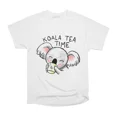 thumbnail image 1 of Koala Tea Time T-Shirt Tee Gift For Him Merch For Her Apparel For Friend, 1 of 2