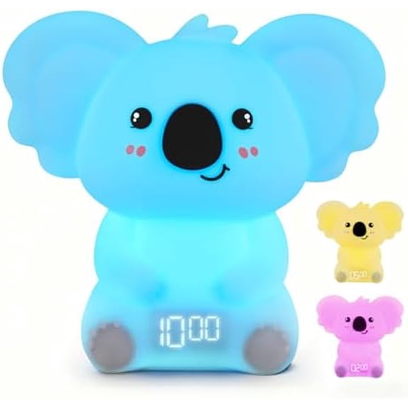 Koala Timer Pal Visual Timer for Kids/Adults with Audio Time Management Tool, Color-Changing Visual Countdown, Fun Adults/Kids Timer Visual for Classroom/Home/Calming Corner