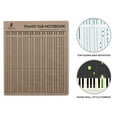 thumbnail image 1 of Koala Tools Piano Tablature | Piano Tab Notebook 8.5" x 9.75" 60pp. | Blank sheet piano composition | Top-Down Bar Notation, 1 of 3