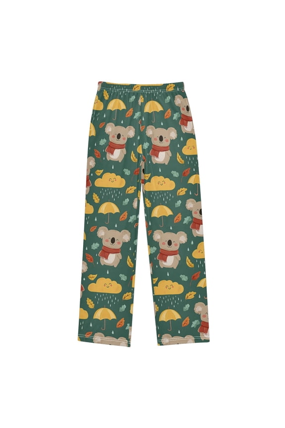 Koala Umbrella Pajama Pants Soft and Lightweight Elastic Waistband Pajama Pants