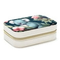 thumbnail image 1 of Koala Velvet Portable Earring Holder with Removable Compartment: Display Case, Jewelry Box, Decorative Box - Gift!, 1 of 7