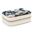 thumbnail image 1 of Koala Velvet Portable Necklace Organizer with Removable Compartment - Display Case, Earring Organizer, and Necklace Holder - Gift, 1 of 7