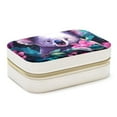 thumbnail image 1 of Koala Velvet Portable Storage Box with Removable Compartment – Gift-Ready, Earring Holder Jewelry Box and Jewelry Organizer, 1 of 7