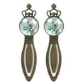 thumbnail image 1 of Koala Vintage Copper Crown-Shaped Bookmarks: Stainless Steel Material, a Gift for Readers and Book Lovers - Each Set Includes Two Bookmarks, 1 of 5