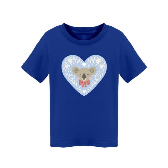 Koala With Bow And Heart T-Shirt Toddler -Image by Shutterstock,  2 Toddler