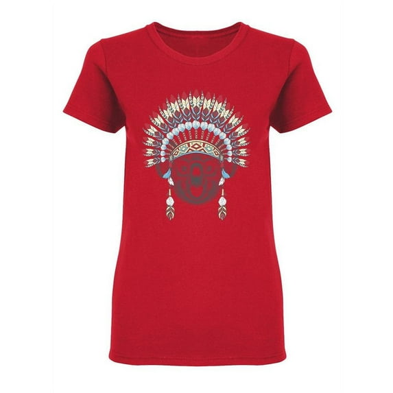 Koala With Feather Headdress T-Shirt Women -Image by Shutterstock, Female Large