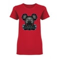 thumbnail image 1 of Koala With Gas Mask T-Shirt Women -Image by Shutterstock, Female 3X-Large, 1 of 2