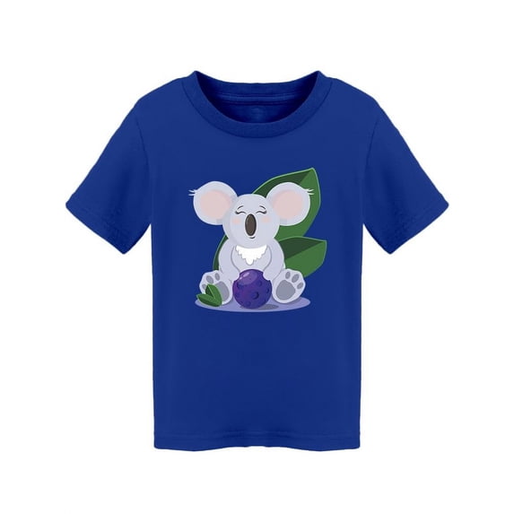 Koala With Green Leaves T-Shirt Toddler -Image by Shutterstock, 3 Toddler