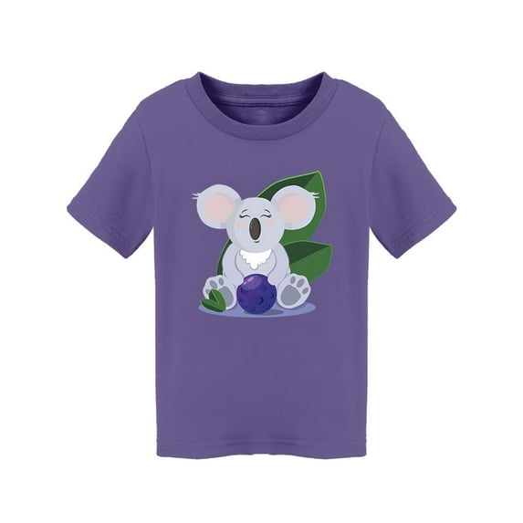 Koala With Green Leaves T-Shirt Toddler -Image by Shutterstock, 5 Toddler