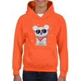 thumbnail image 1 of Koala With Red Scarf And Glasse Hoodie Juniors -Image by Shutterstock,  x-Large, 1 of 4