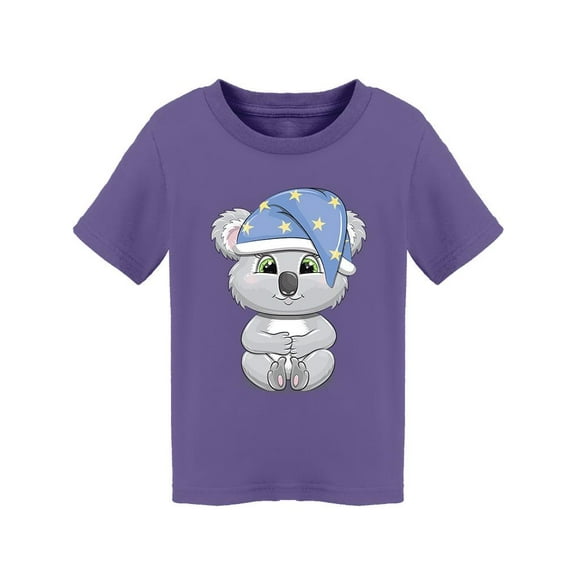 Koala With Sleeping Hat T-Shirt Toddler -Image by Shutterstock,  3 Toddler