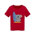 thumbnail image 1 of Koala With Surfing Board T-Shirt Toddler -Image by Shutterstock,  2 Toddler, 1 of 2