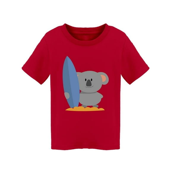 Koala With Surfing Board T-Shirt Toddler -Image by Shutterstock,  3 Toddler