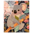 thumbnail image 1 of Koala in the Leaves Acrylic Print Zoo Art by Art Remedy, Ready to Hang, 20 x 24, 1 of 6