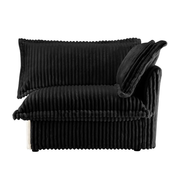 Koala sofa RSF W/1 Pillow -Black