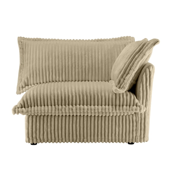 Koala sofa RSF W/1 Pillow -Camel