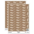thumbnail image 1 of Koala-ty Quality Work Teacher Student School Sticker Set - Brown - Matte Finish - 1.5" Small, 1 of 7