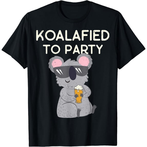 Koalafied To Party Koala Gift T-Shirt