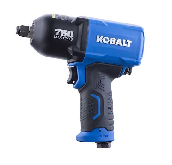 Kobalt 0.5-Inches 750-Foot/lbs. Air Impact Wrench