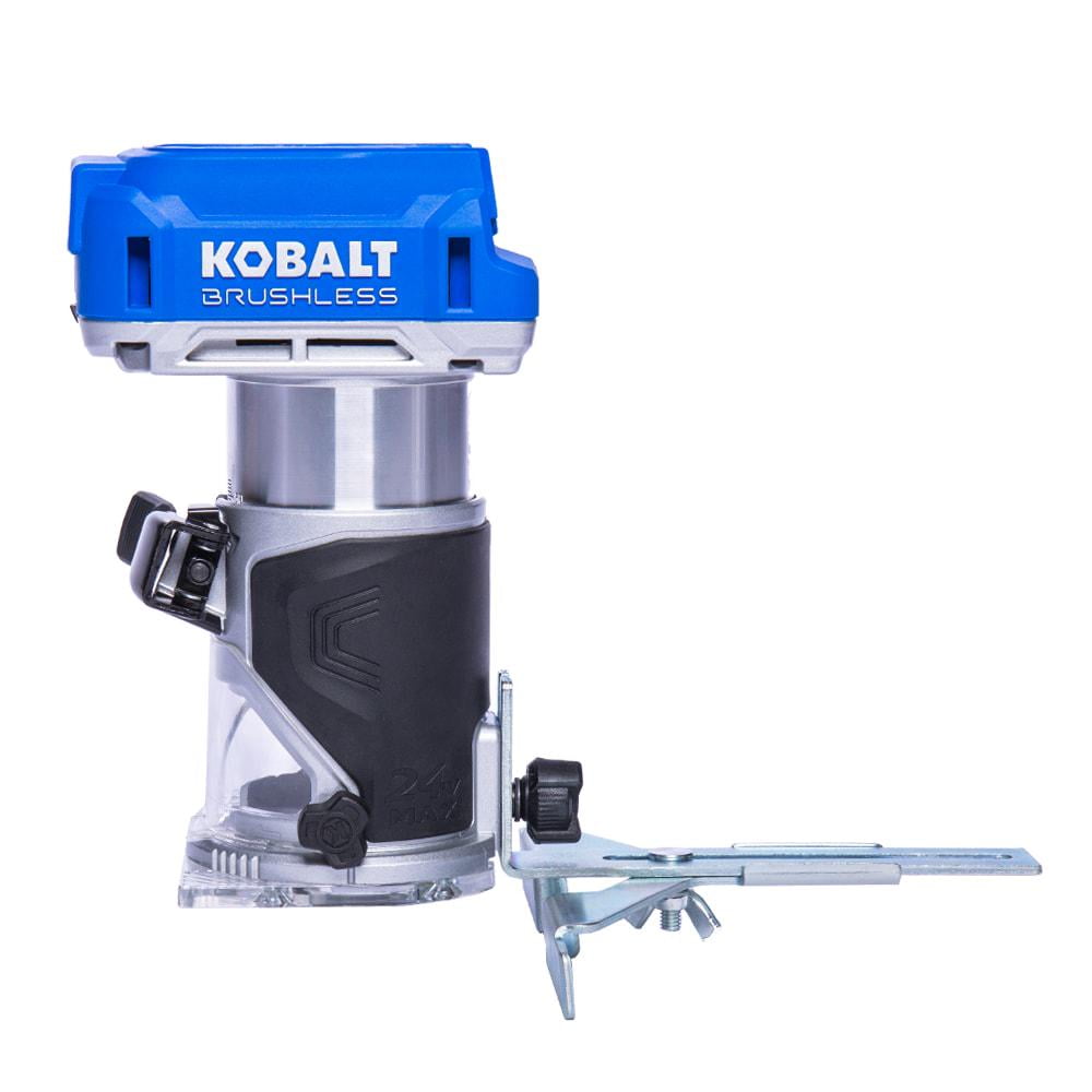 Kobalt 1/4-in Variable Brushless Trim Cordless Router (Battery and ...