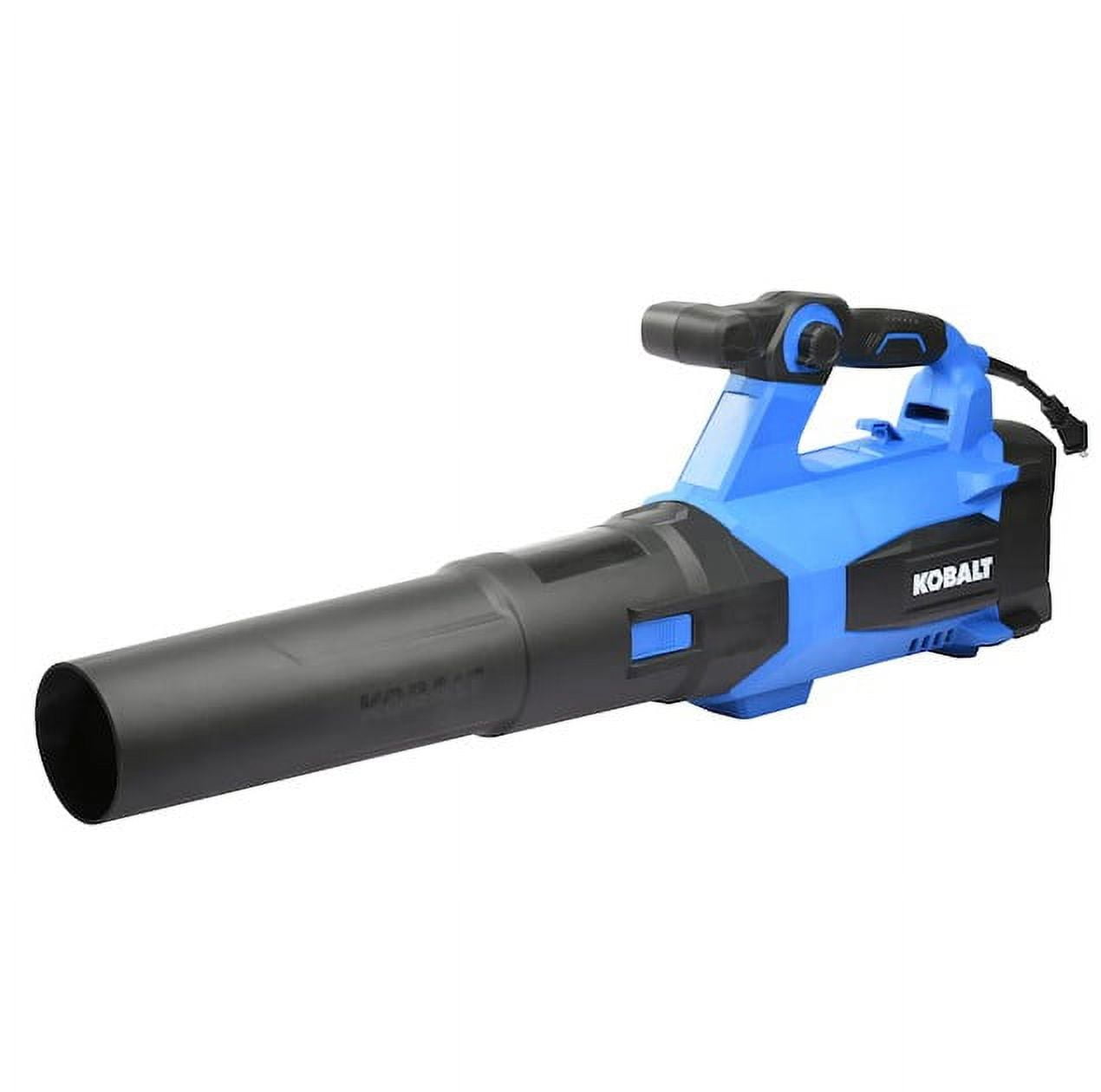 Kobalt 12 Amp 700 CFM 115 MPH POWER Corded Electric Leaf Blower with Ergonomic Design Walmart