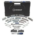 thumbnail image 1 of Kobalt 154-piece Socket Set with Case, 1 of 2