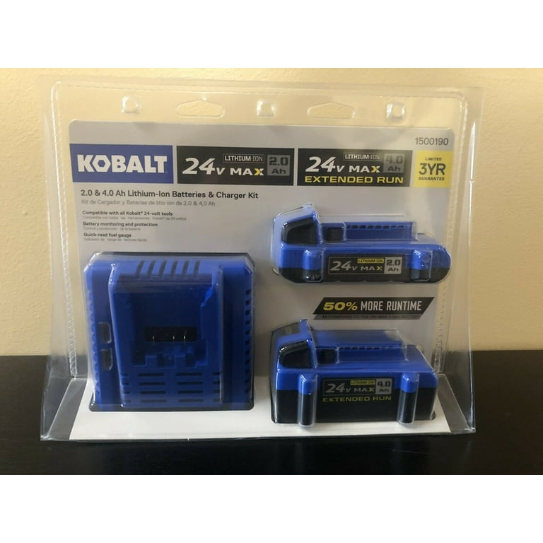 Kobalt 24v max battery charger sale