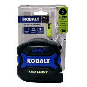 Kobalt 25ft Wide Blade LED Tape Measure