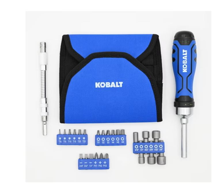 Kobalt 27-Piece Ratcheting Multi-bit Screwdriver Set