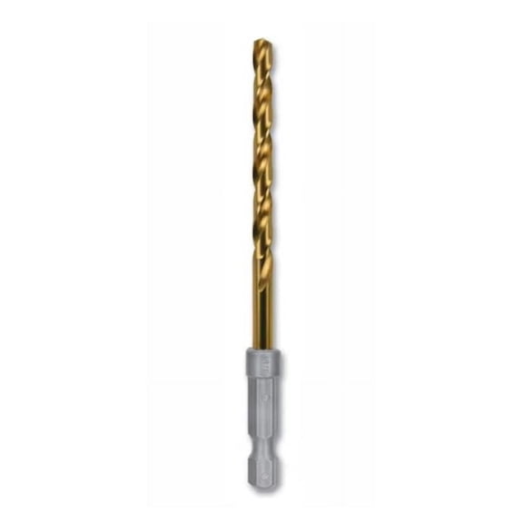 Kobalt 3/16-in 3-3/4-in Titanium coated HSS Jobber length Twist Drill Bit