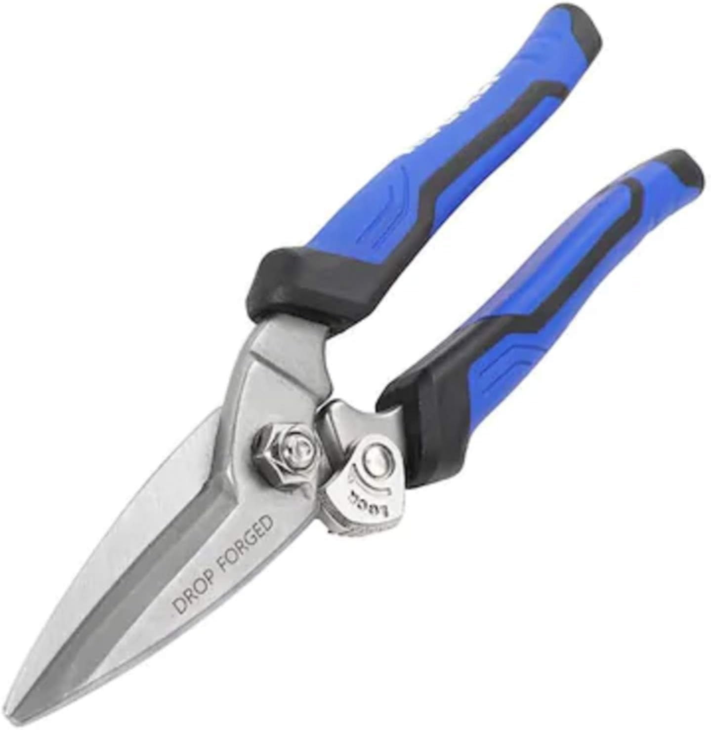 Kobalt 3-in Serrated Molded Grip Heavy Duty Scissors Kobalt 3-in Serrated Molded Grip Heavy Duty Scissors