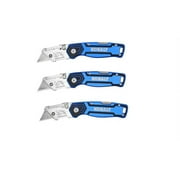 Kobalt 3pk Lockback 3/4-in Folding Utility Knife