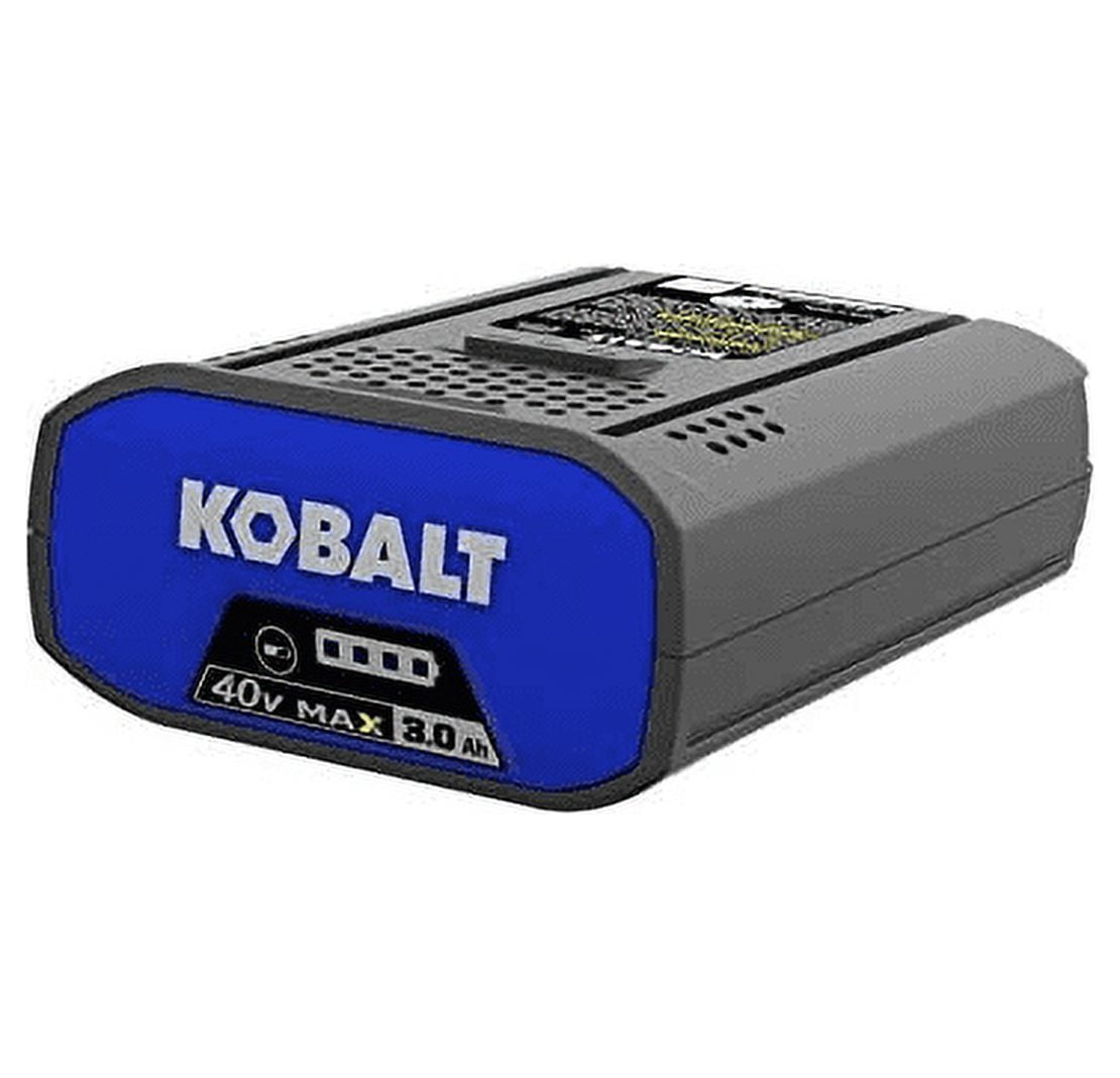 Kobalt 40-Volt Max 4 Ah Rechargeable Lithium Ion (Li-ion) Cordless Power  Equipment Battery at