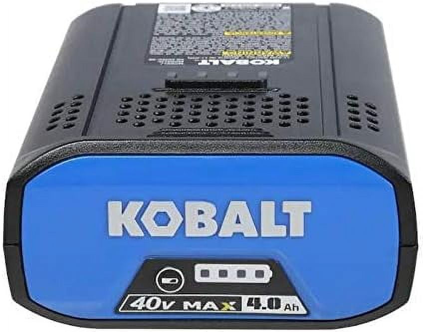 Kobalt 40-Volt 4-Amps 4.0ah Rechargeable Lithium Ion (Li-Ion) Cordless Power Equipment Battery