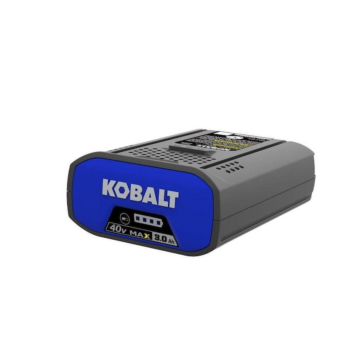 Kobalt 40V Max 3 Ah Rechargeable Lithium Ion (Li-Ion) Battery