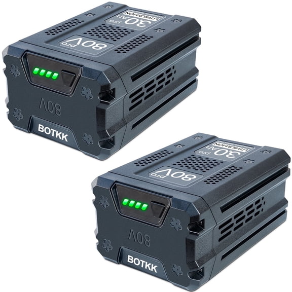 BOTKK 80V 3Ah Battery Replacement for Kobalt 80V Battery Max KB2580-06 KB680-06 KB280-06 KB3080-06 2910303-RC Compatible with Kobalt 80V Battery 2 Packs
