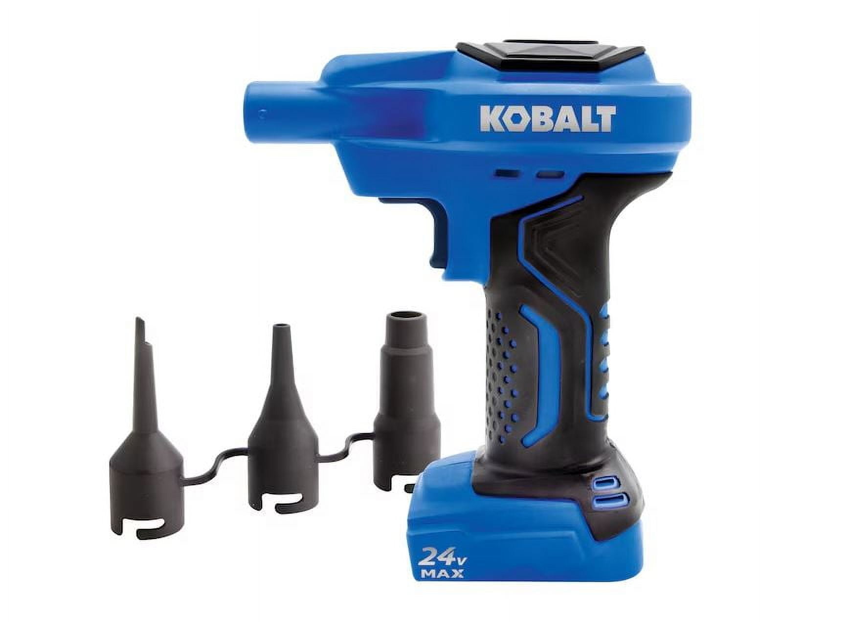 Kobalt Cordless High Volume 24-volt Li-ion Air Inflator (Power Source: Battery )