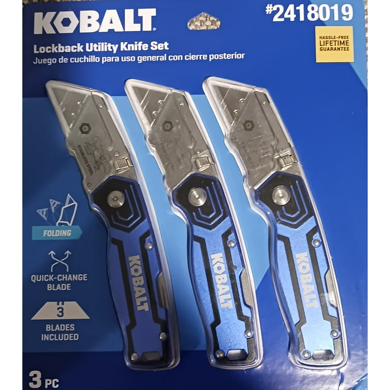 Kobalt Lockback Utility Knife Set - Main Image