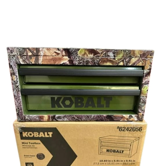 Kobalt Mini 2-Drawer Camo Steel Tool Box