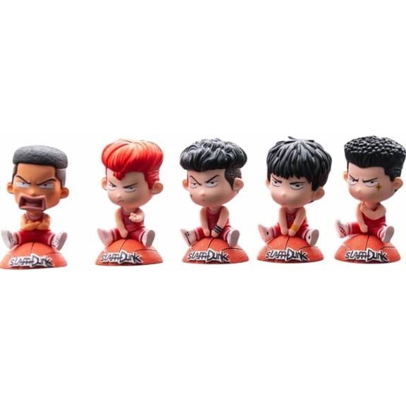Kobayashi Figure Ryuujou Figure Koutarou Figure Ryouta Figure Toshio Figure Five Sitting Q Version PVC Characters Handicrafts Gifts