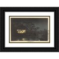 thumbnail image 1 of Kobayashi Kiyochika 14x11 Black Ornate Wood Framed Double Matted Museum Art Print Titled: The Komoro River at Tennoji (1877 - 1882), 1 of 5