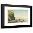thumbnail image 1 of Kobayashi Kiyochika 24x18 Black Modern Framed Museum Art Print Titled - Mt. Fuji from Satta, Sketched at 9:00 A.M. in Mid-January, 1881 (1881), 1 of 5